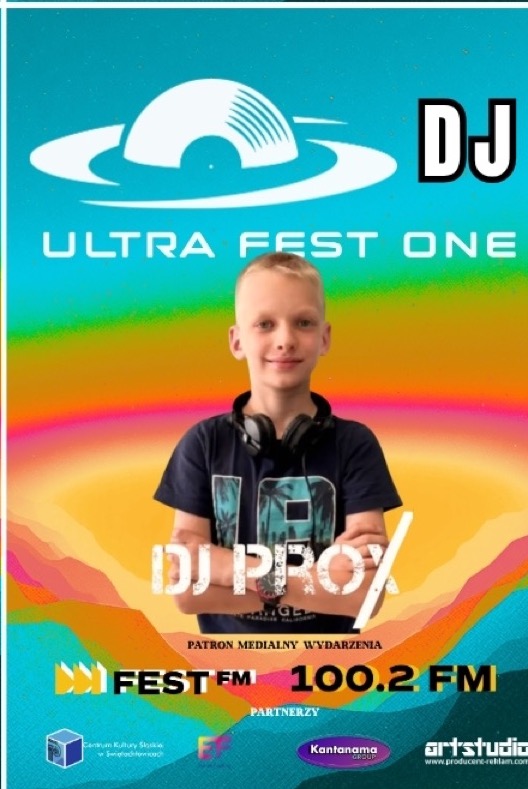 Identyfikator DJ-a DJ PROX z pierwszej edycji Ultra Fest One
