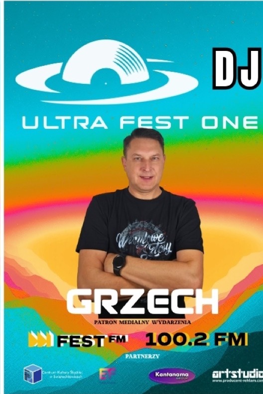 Identyfikator DJ-a GRZECH z pierwszej edycji Ultra Fest One